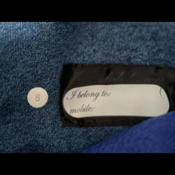 ** LULULEMON SCUBA ** size 8 - RARE scull embroidery - Picture 5 of 5